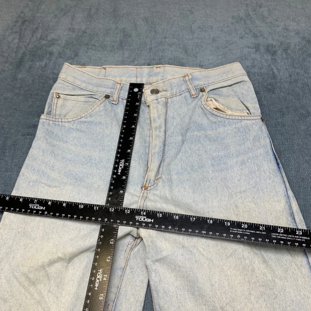 Vintage Levi's 501 Jeans Mens 29x36 Blue Denim Mid Rise Light Wash Streetwear